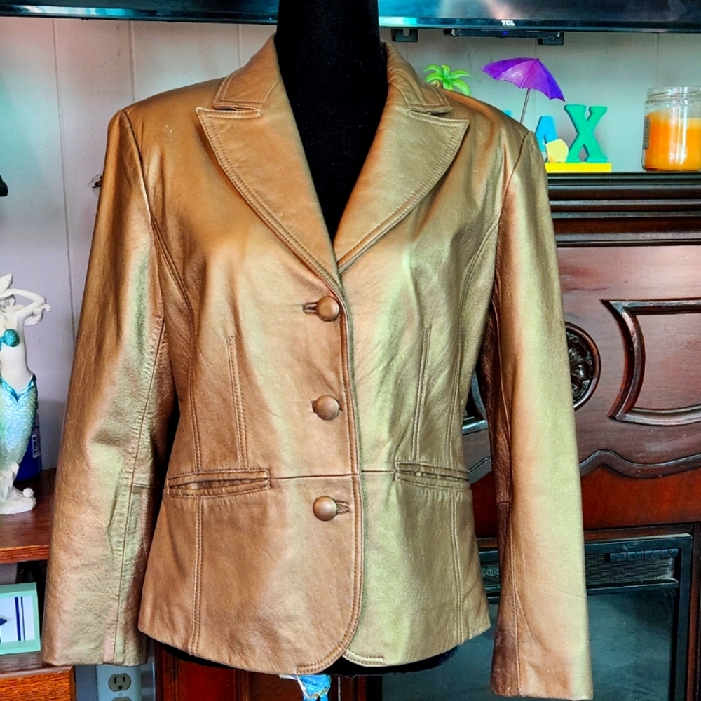 Leather  jacket